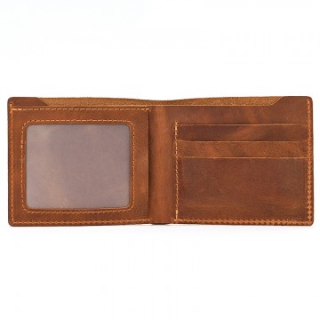 Чоловічий шкіряний гаманець Hampton світло-коричневий фото