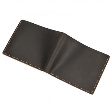 Чоловічий шкіряний гаманець Hampton темно-коричневий фото