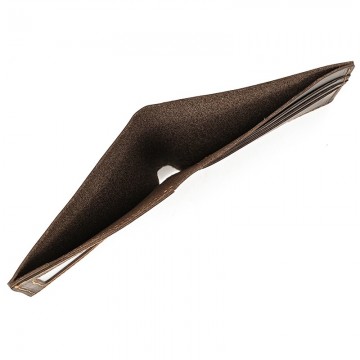 Чоловічий шкіряний гаманець Hampton темно-коричневий фото