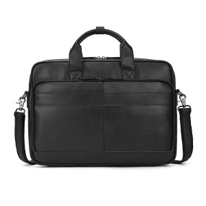 Мужская кожаная сумка для ноутбука Ashton черная