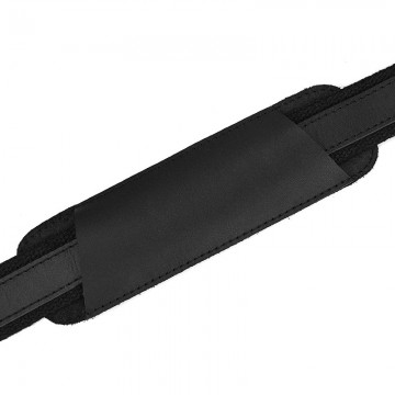 Мужская кожаная сумка для ноутбука Ashton черная фото