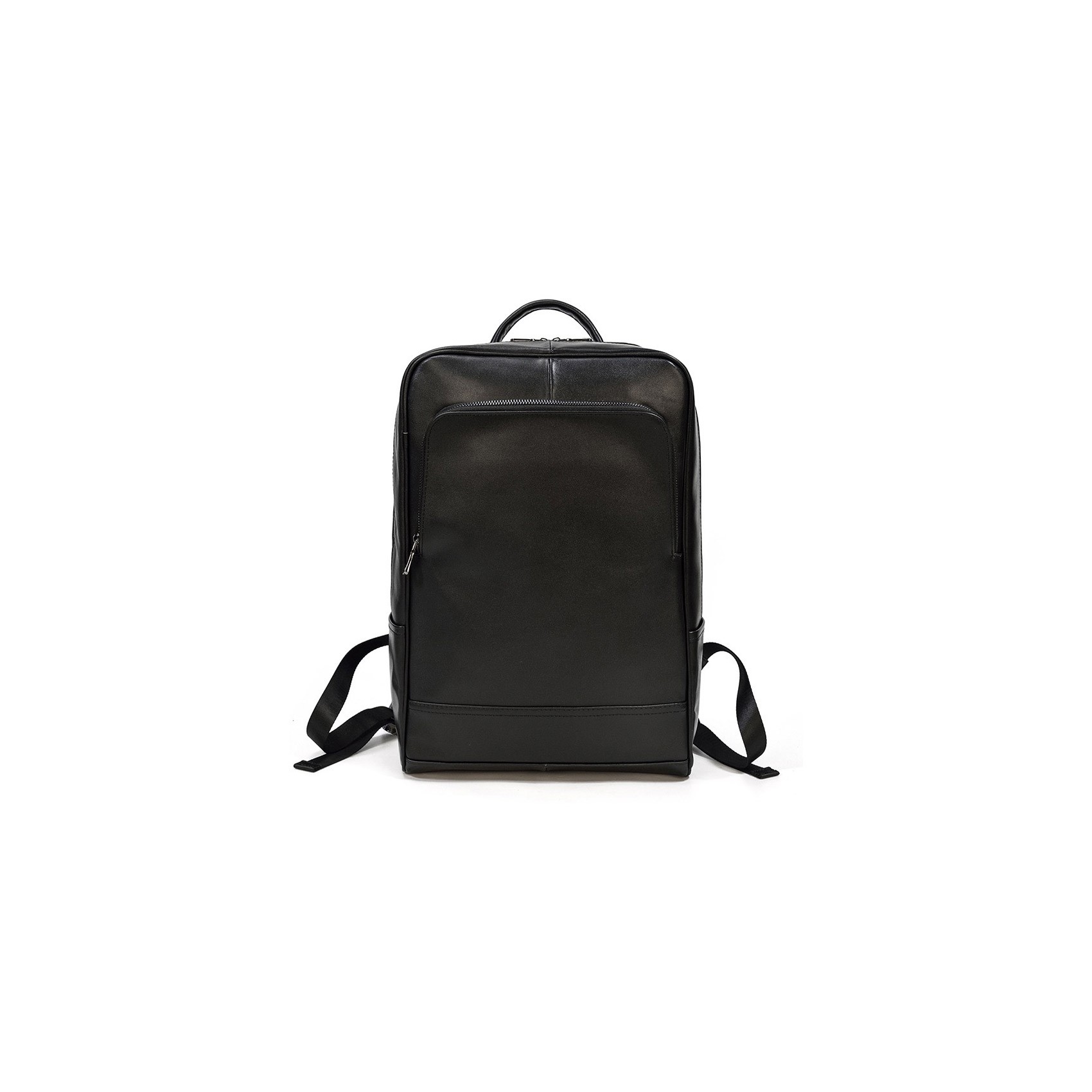 Мужской кожаный рюкзак Michael черный