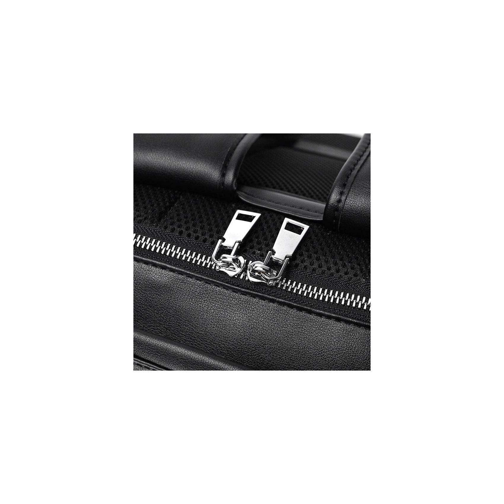 Чоловічий шкіряний рюкзак Zack чорний