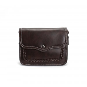 Женская сумка-клатч Barbara темно-коричневая