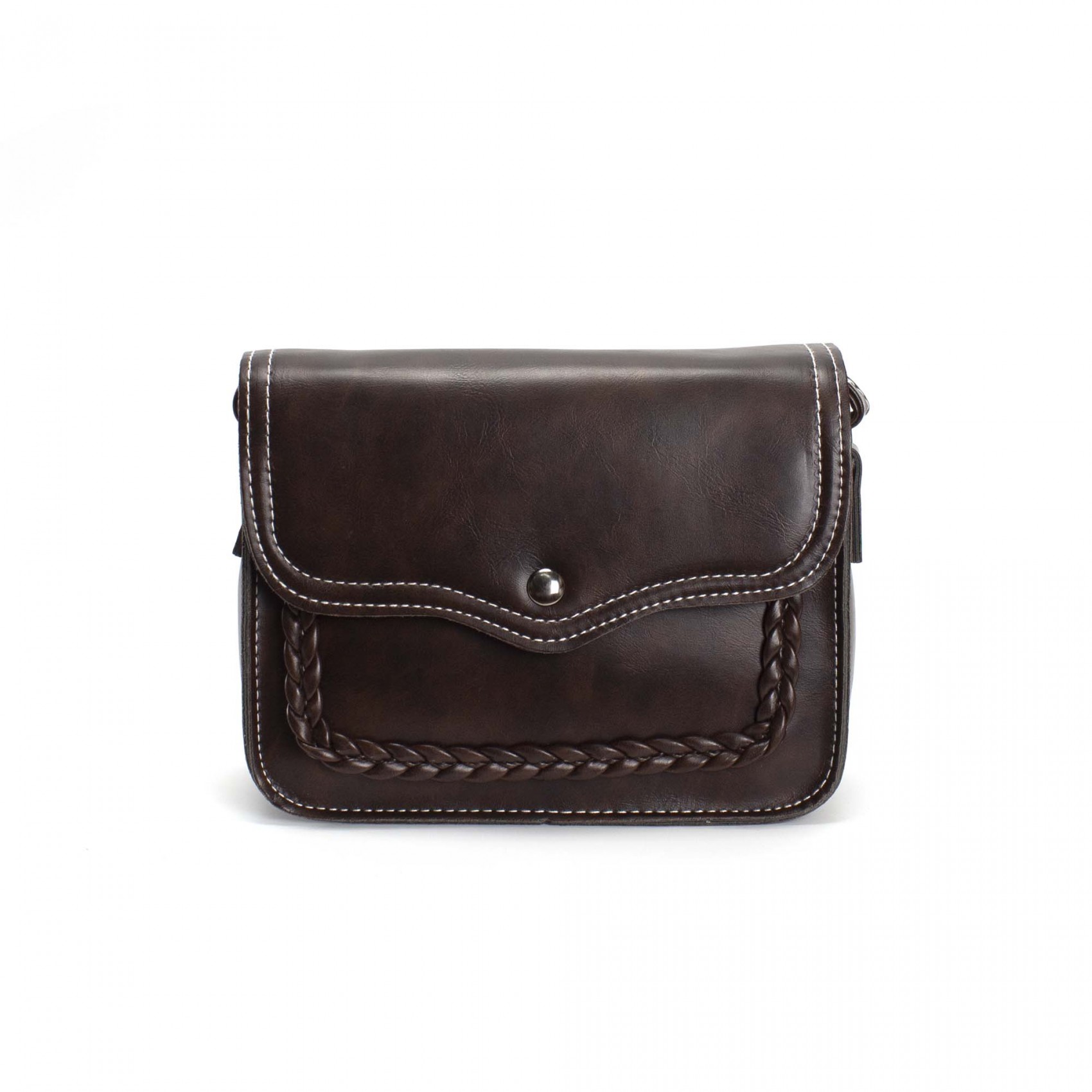 Женская сумка-клатч Barbara темно-коричневая