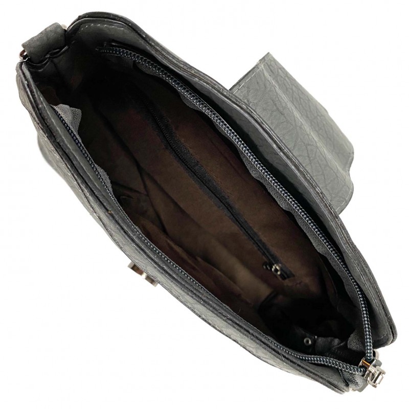 Жіноча сумка-клатч Sophie сіра - 6 фото