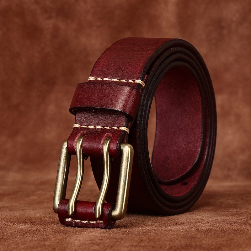 Чоловічий шкіряний ремінь Lydford коричневий