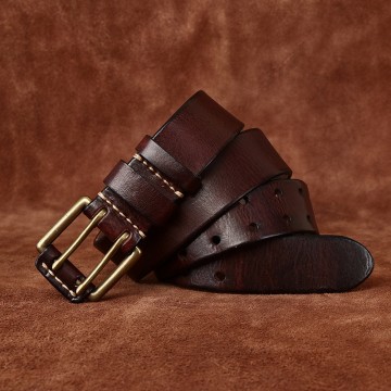 Чоловічий шкіряний ремінь Lydford темно-коричневий фото