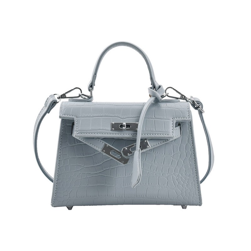 Жіноча сумка Cristal сіро-блакитна фото