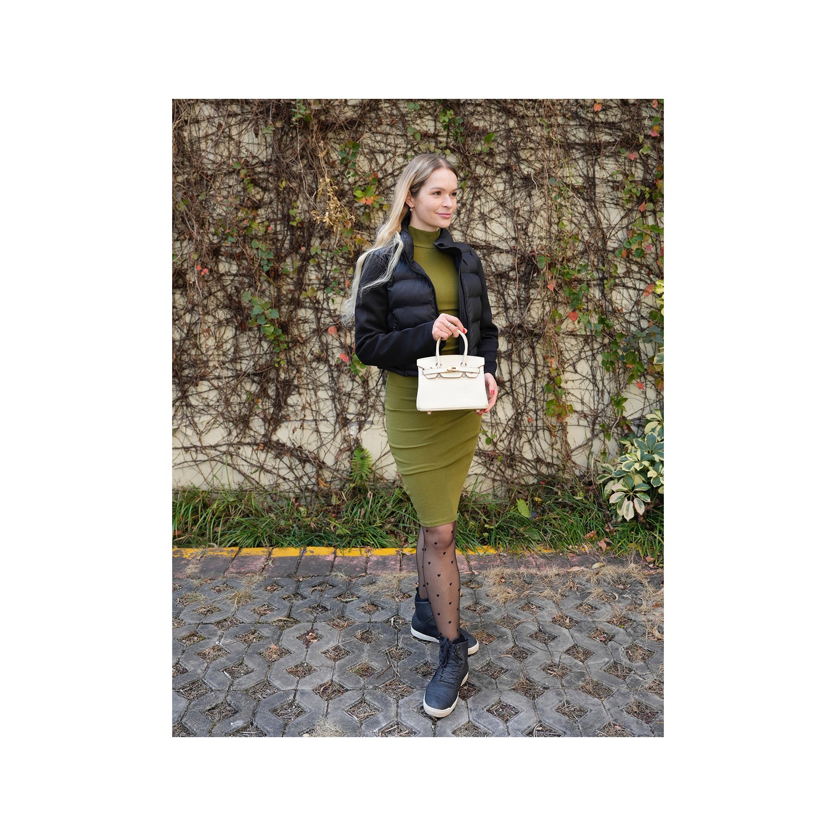 Женская кожаная сумка Brigitte 20 молочная