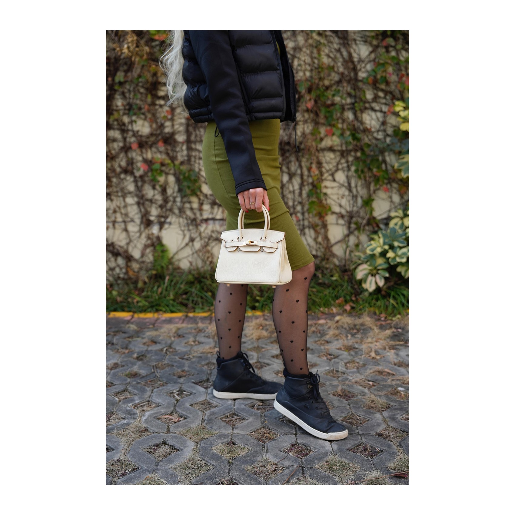 Женская кожаная сумка Brigitte 20 молочная