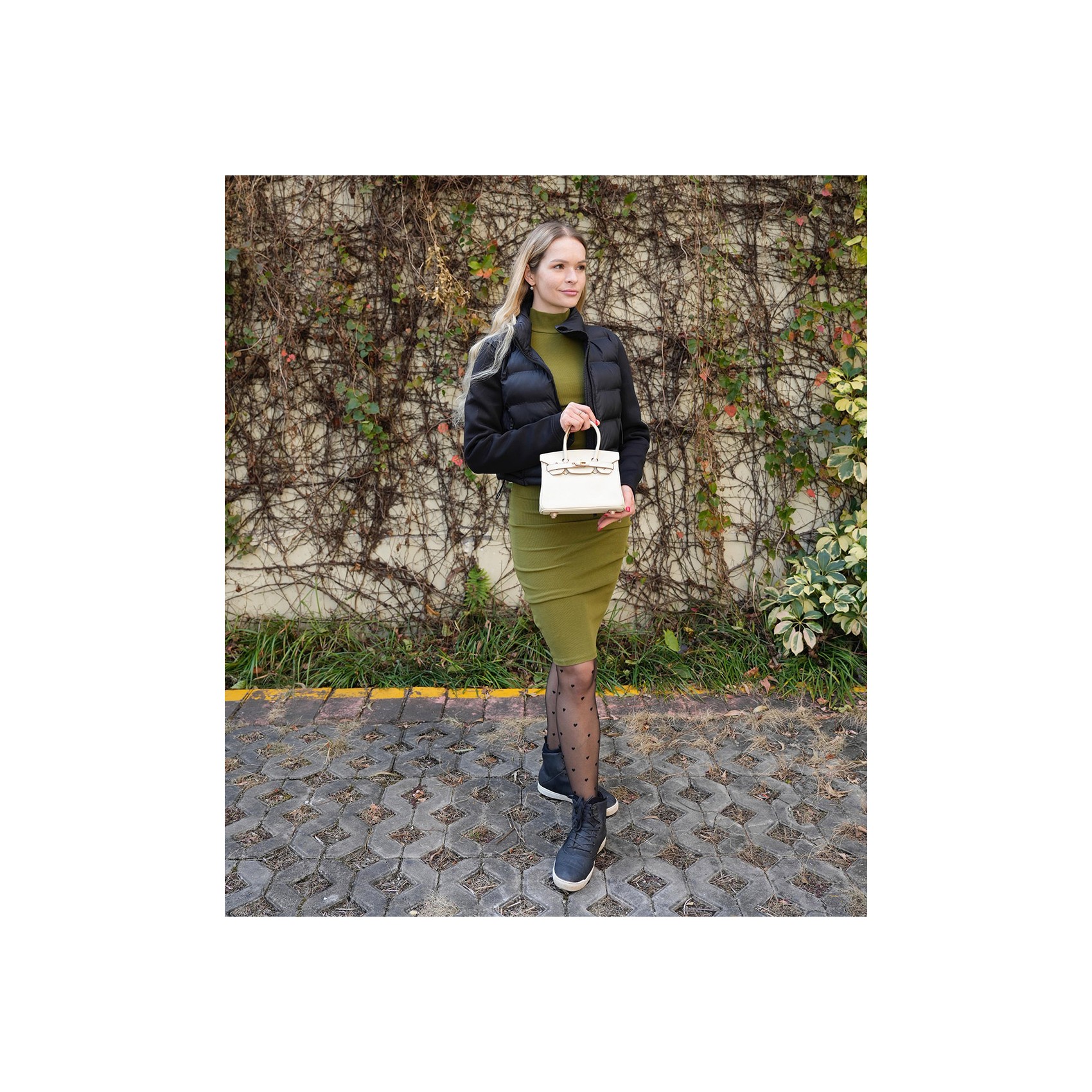 Женская кожаная сумка Brigitte 20 молочная