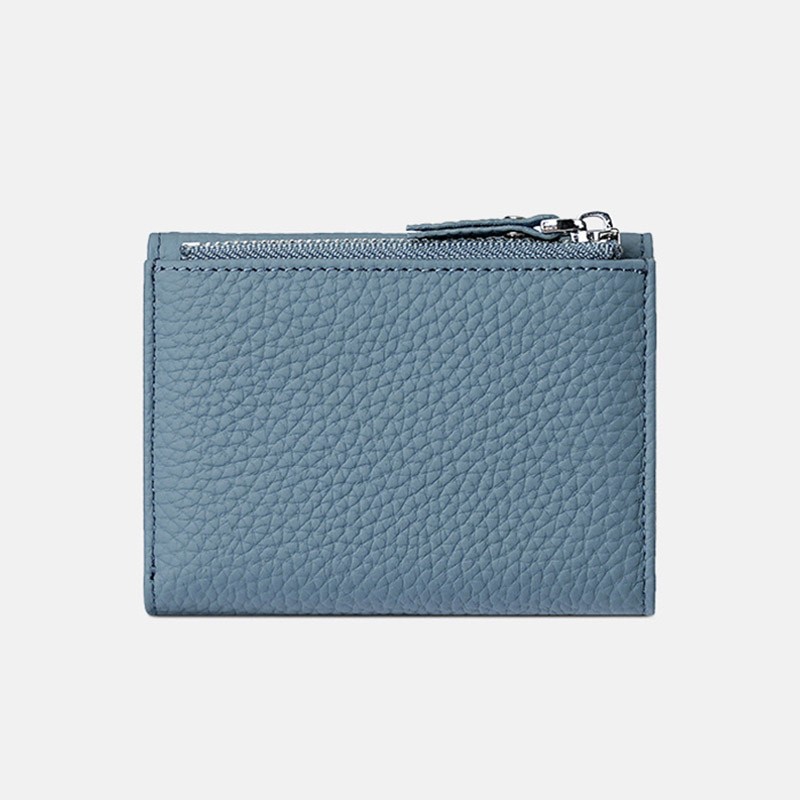 Женский кожаный кошелек Margie голубой