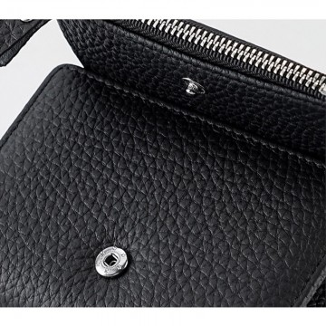 Женский кожаный кошелек Margie черный фото