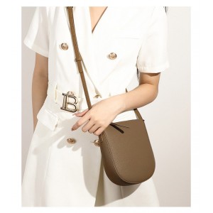 Жіноча шкіряна сумка через плече Cheryl коричнева