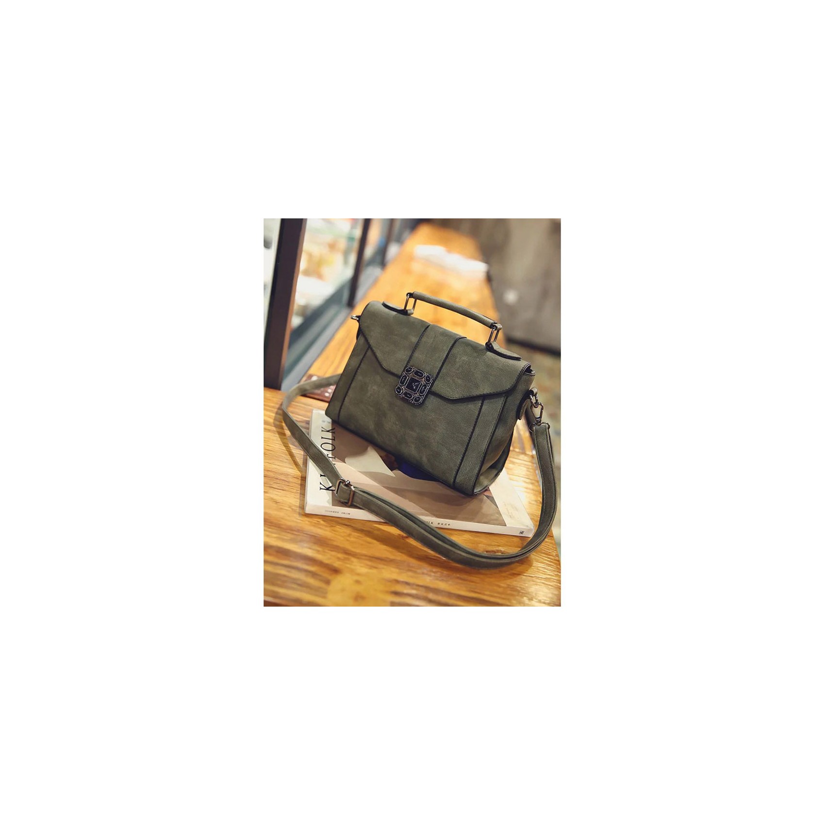 Женская сумочка-клатч Teresa зеленая