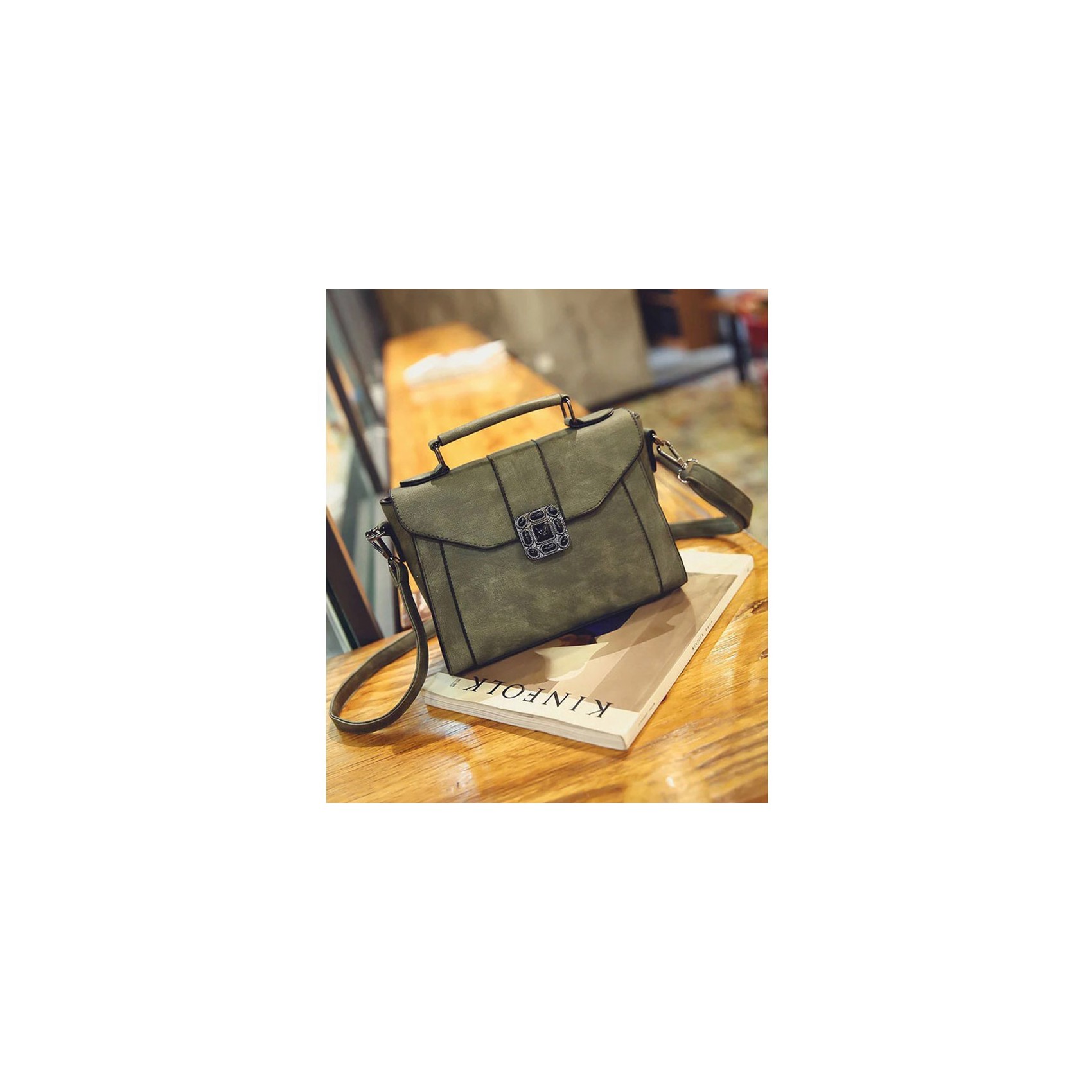 Жіноча сумочка-клатч Teresa зелена