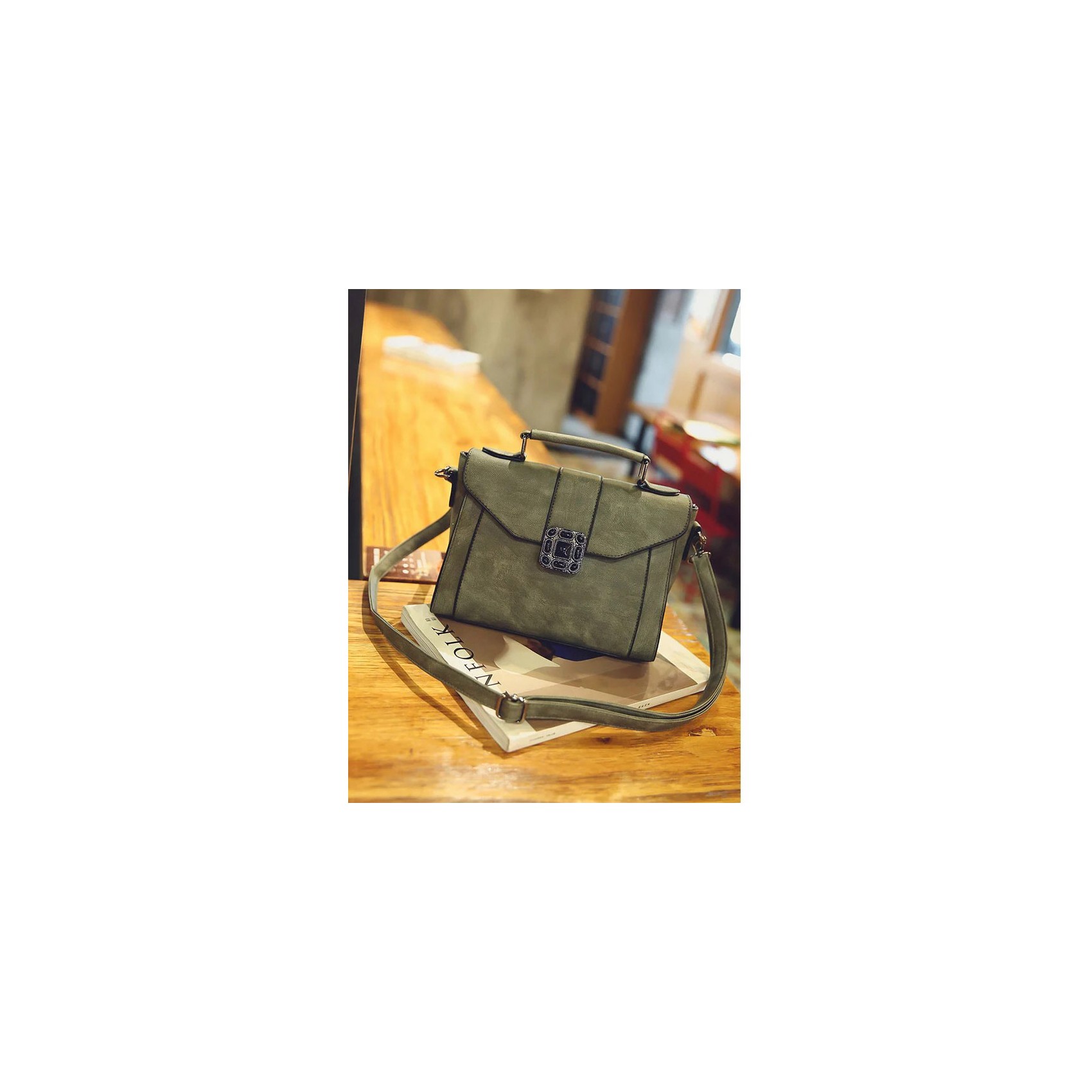 Жіноча сумочка-клатч Teresa зелена