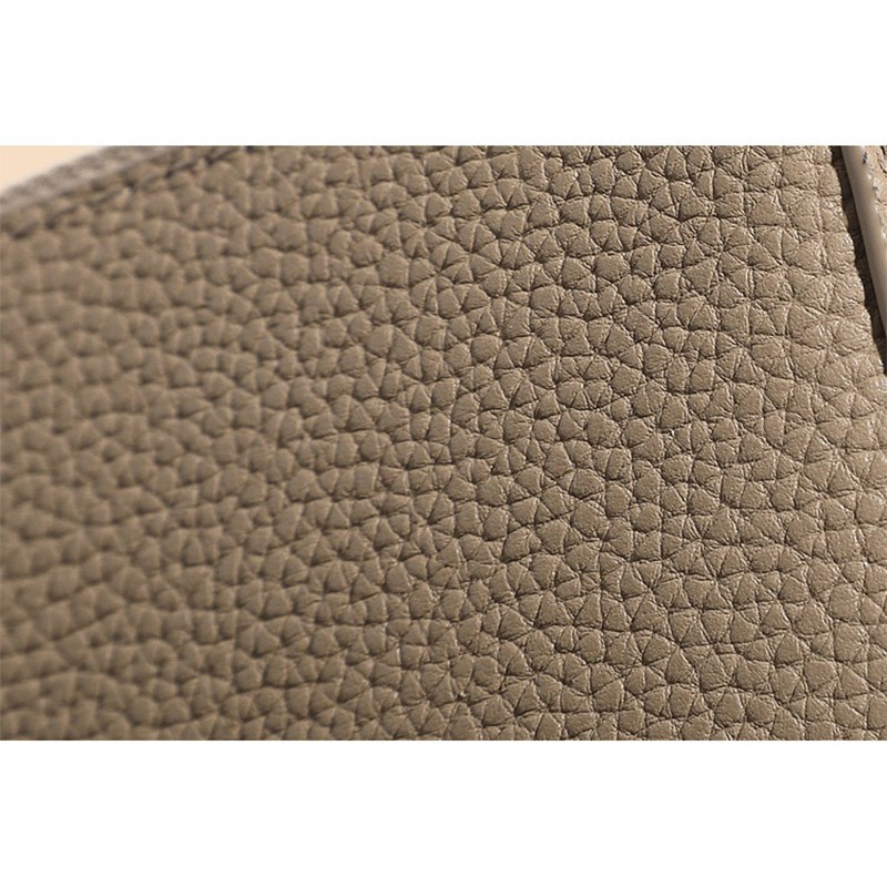 Жіноча шкіряна сумка через плече Cheryl бежева - 13 фото