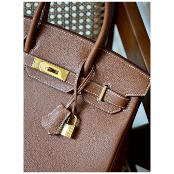 Жіноча шкіряна сумка Brigitte 35 коричнева фото