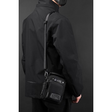 Мужская сумка барсетка Ewan через плечо черная фото