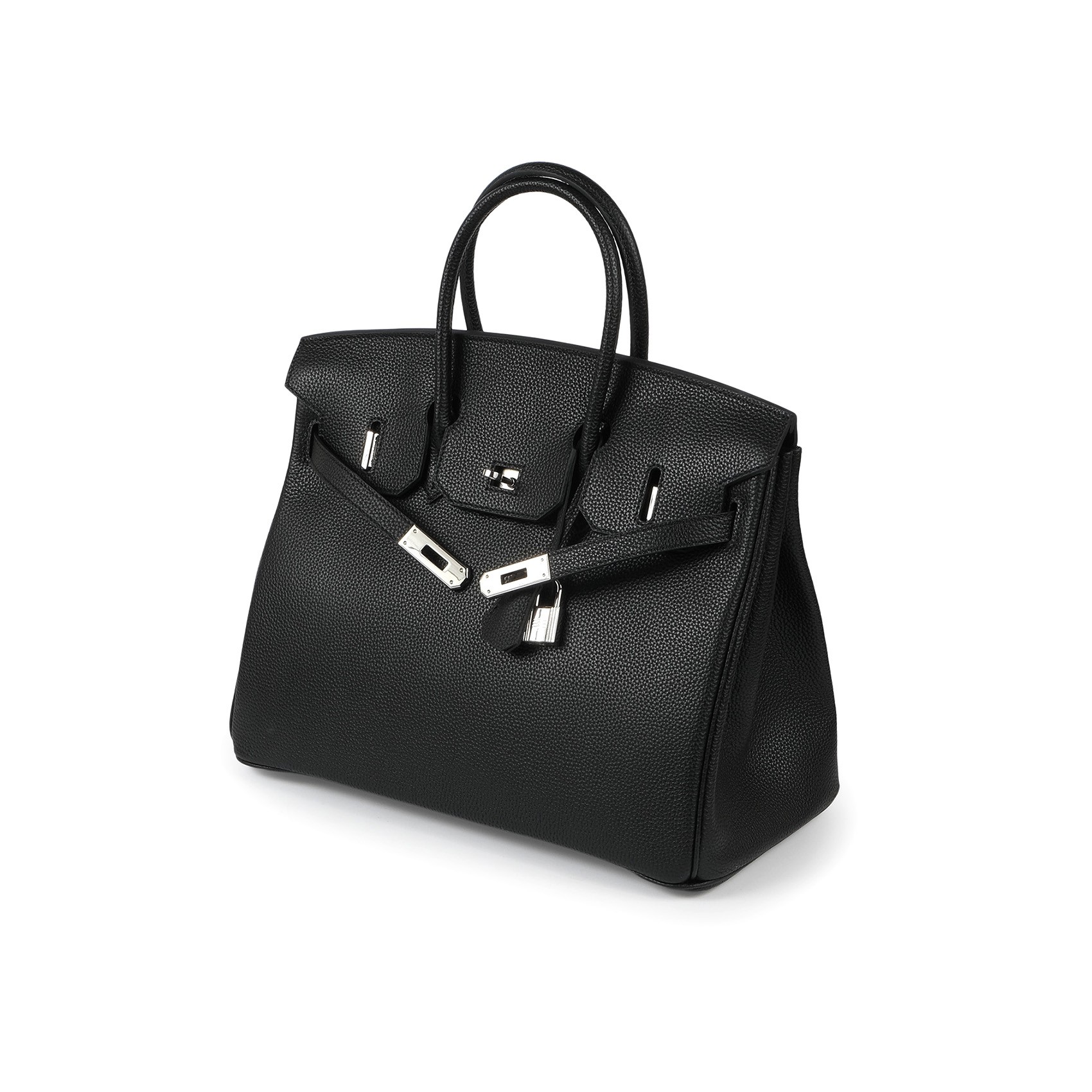 Женская кожаная сумка Eloise 35 черная