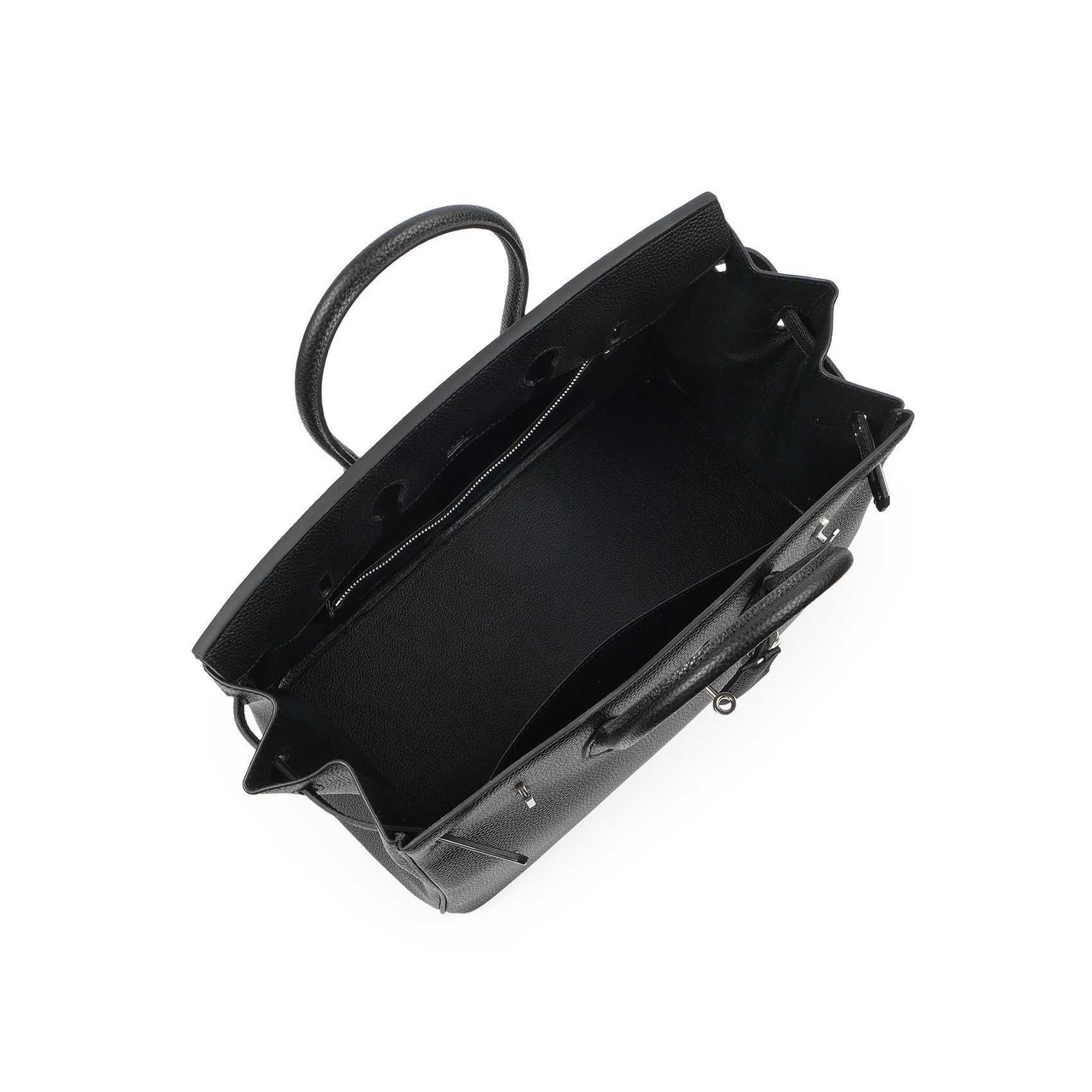 Женская кожаная сумка Eloise 35 черная