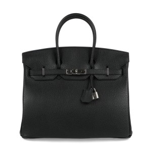 Женская кожаная сумка Eloise 35 черная