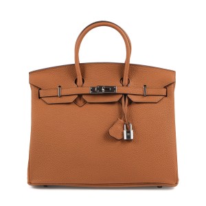 Женская кожаная сумка Eloise 35 коричневая