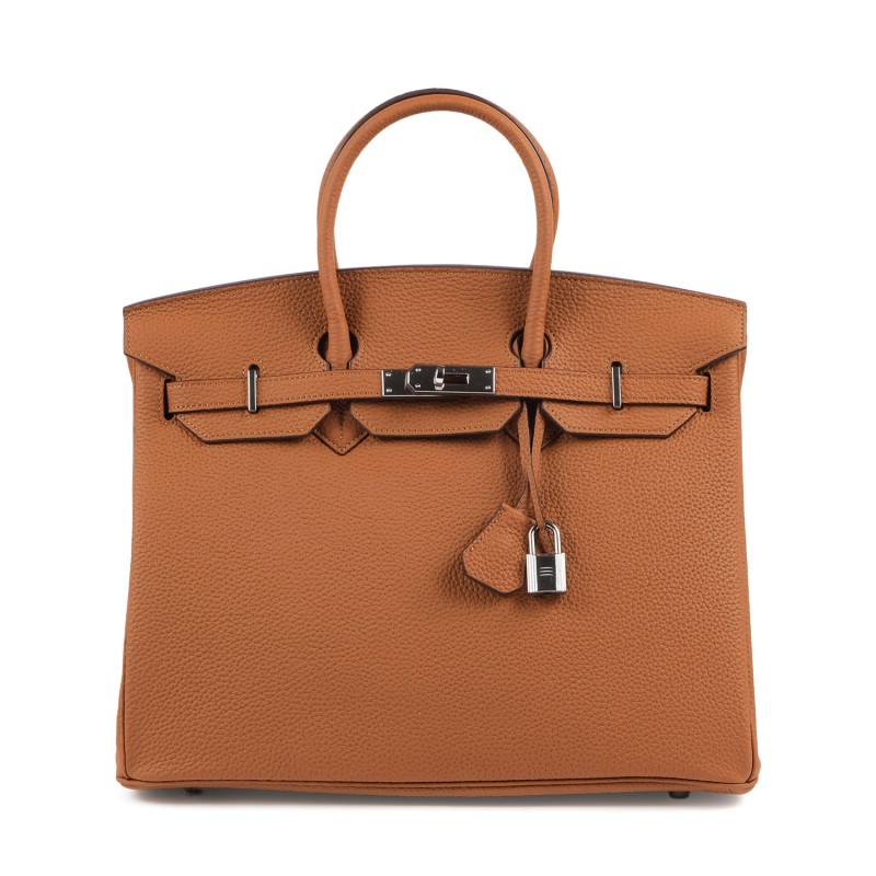 Женская кожаная сумка Eloise 35 коричневая