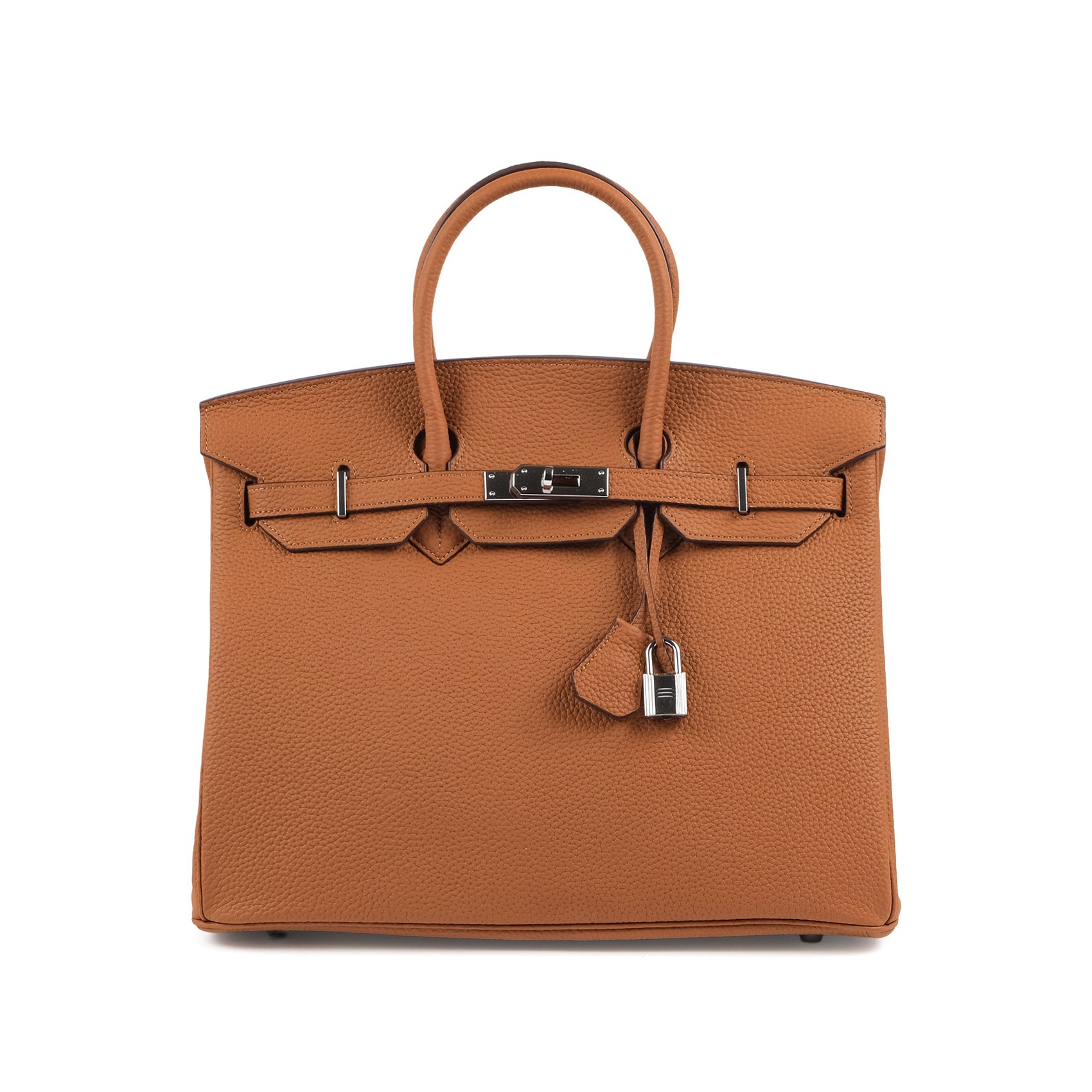 Женская кожаная сумка Eloise 35 коричневая