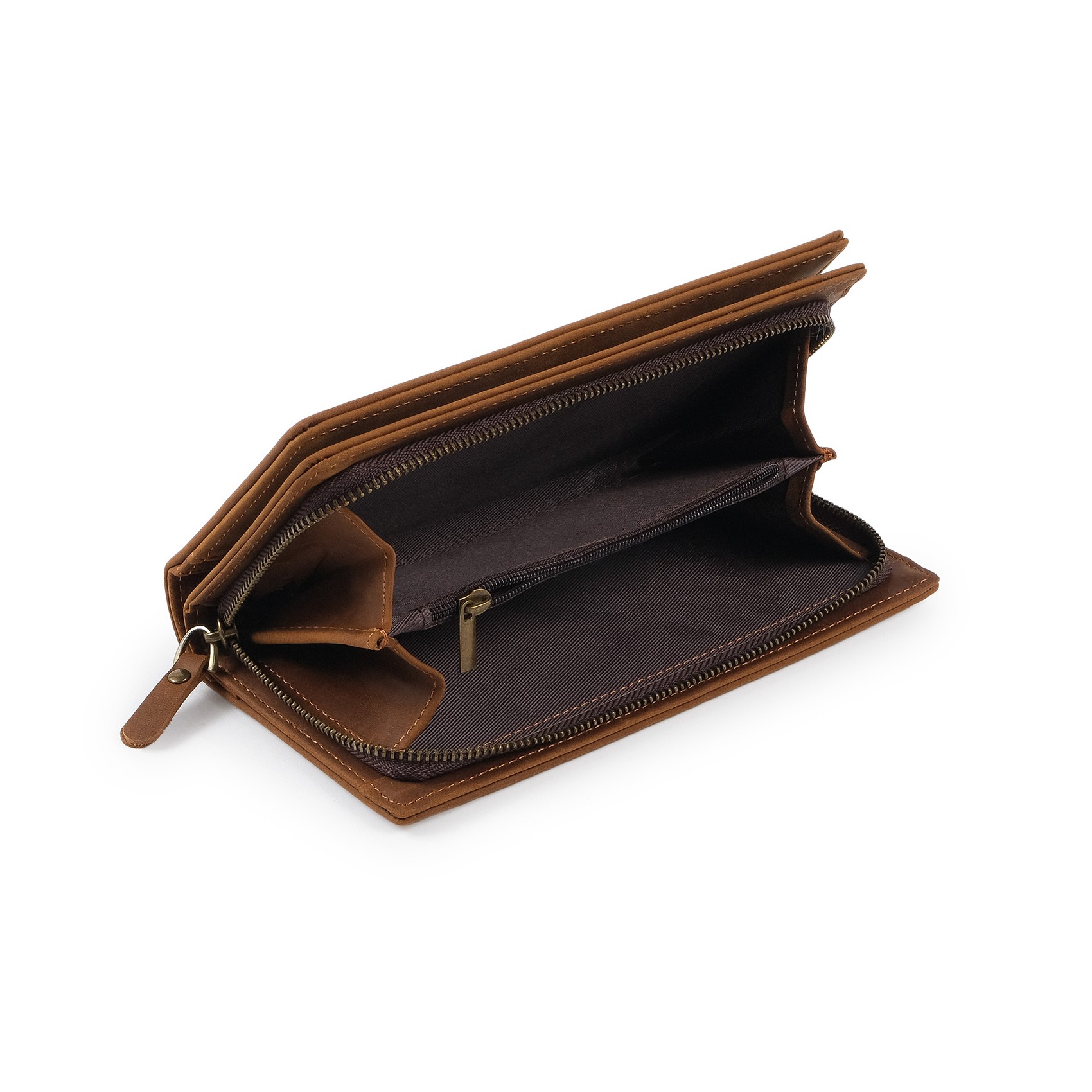 Чоловіче шкіряне портмоне Nevada коричневе