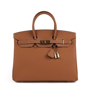 Жіноча шкіряна сумка Brigitte 35 коричнева