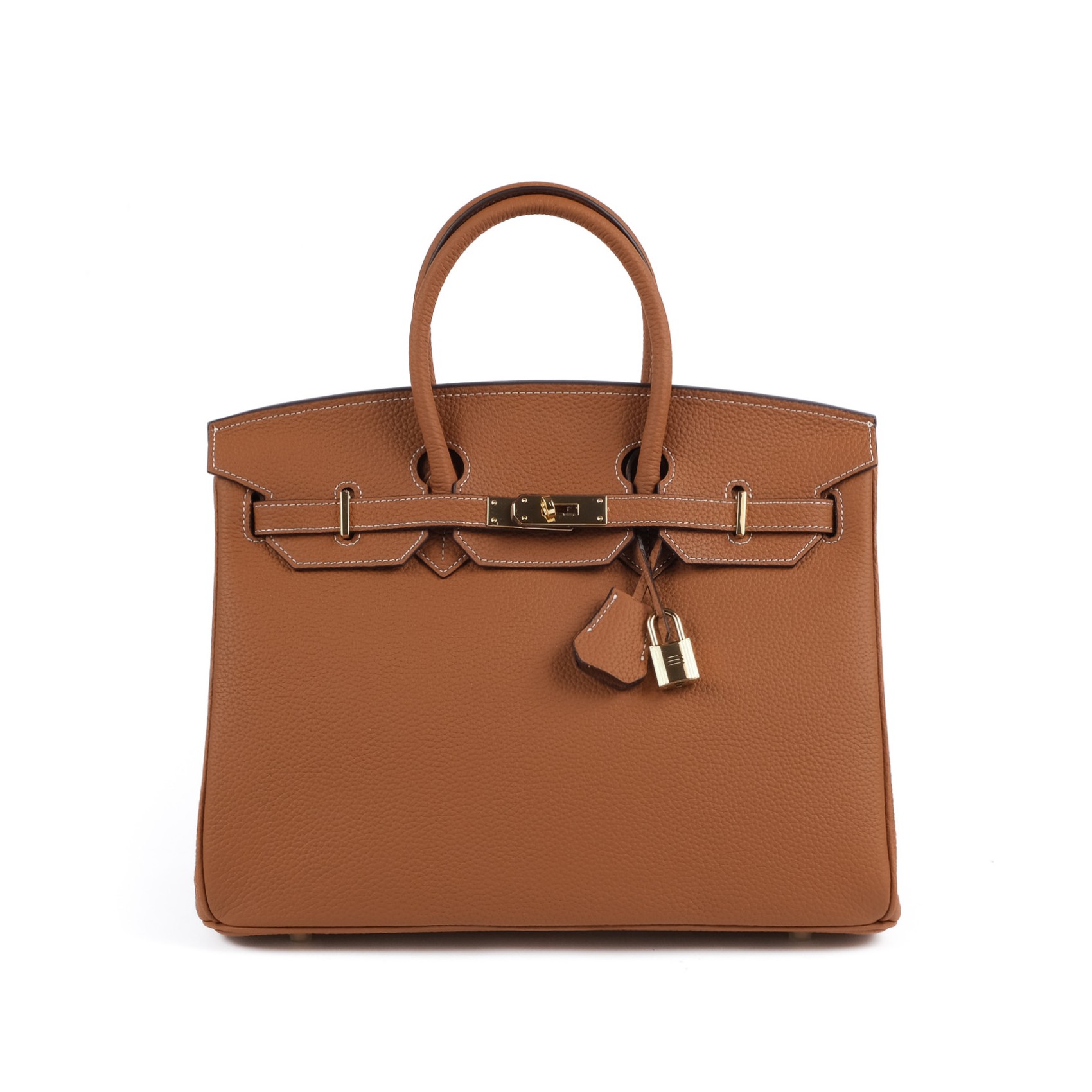 Женская кожаная сумка Brigitte 35 коричневая