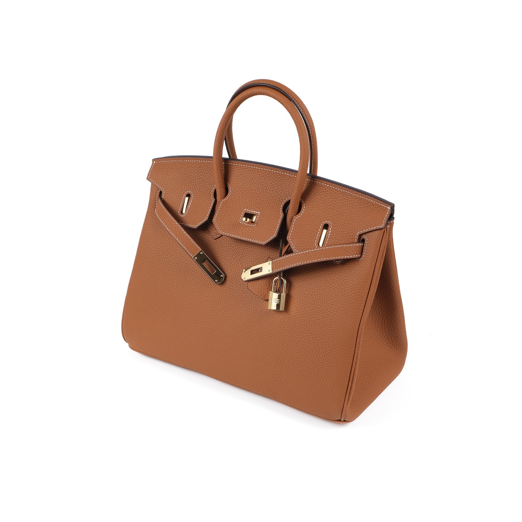 Женская кожаная сумка Brigitte 35 коричневая