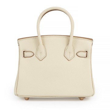 Женская кожаная сумка Brigitte 20 молочная фото