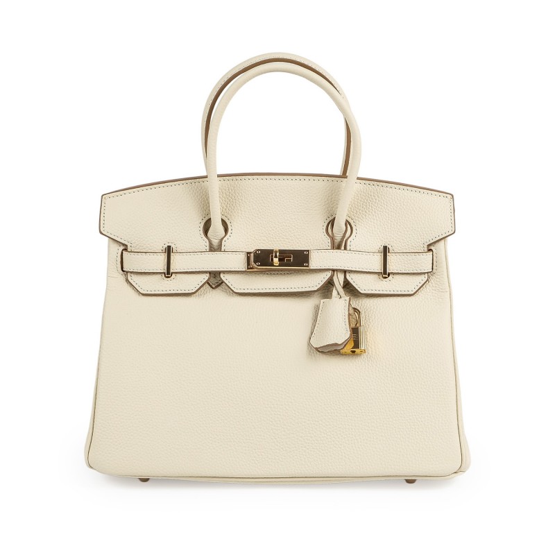 Женская кожаная сумка Brigitte 30 молочная фото