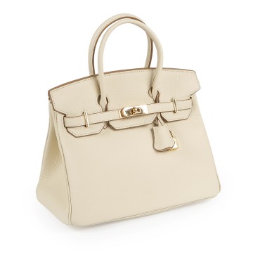 Жіноча шкіряна сумка Brigitte 30 молочна фото