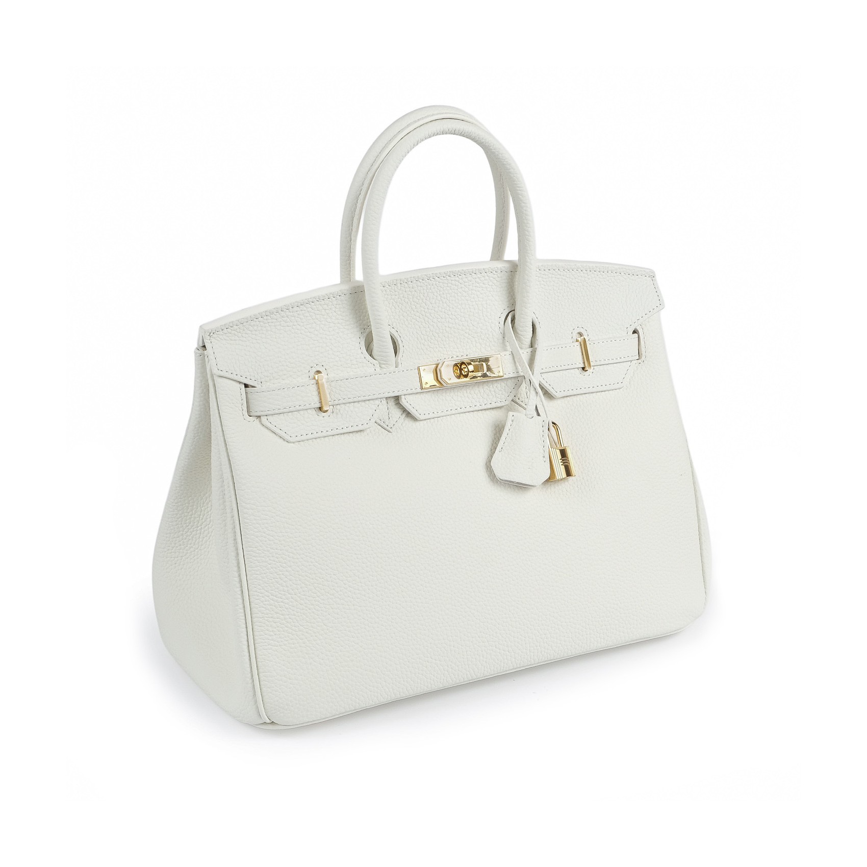 Женская кожаная сумка Brigitte 35 белая