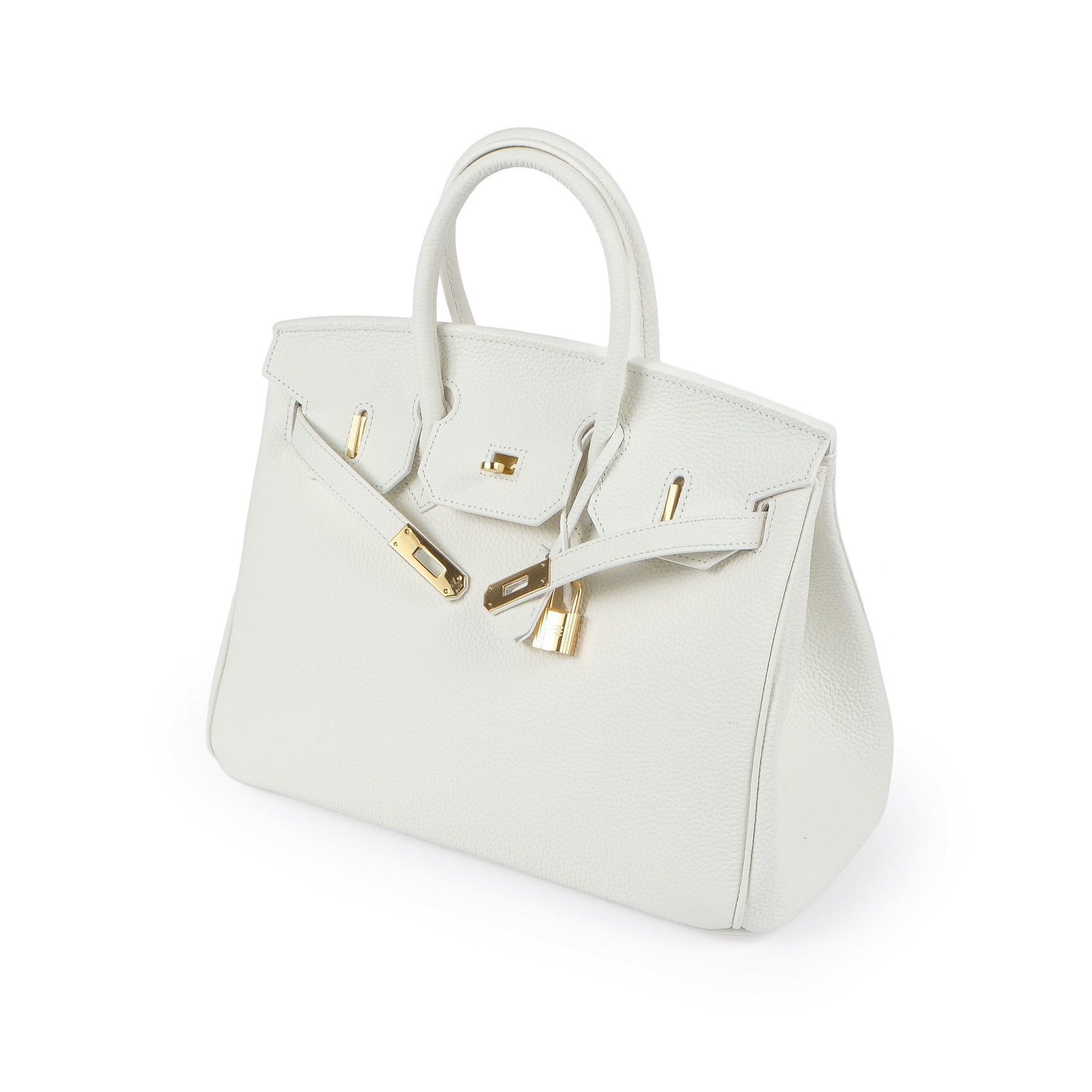 Женская кожаная сумка Brigitte 35 белая