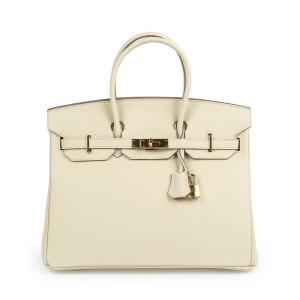 Женская кожаная сумка Brigitte 35 молочная