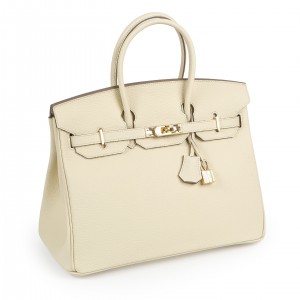 Женская кожаная сумка Brigitte 35 молочная