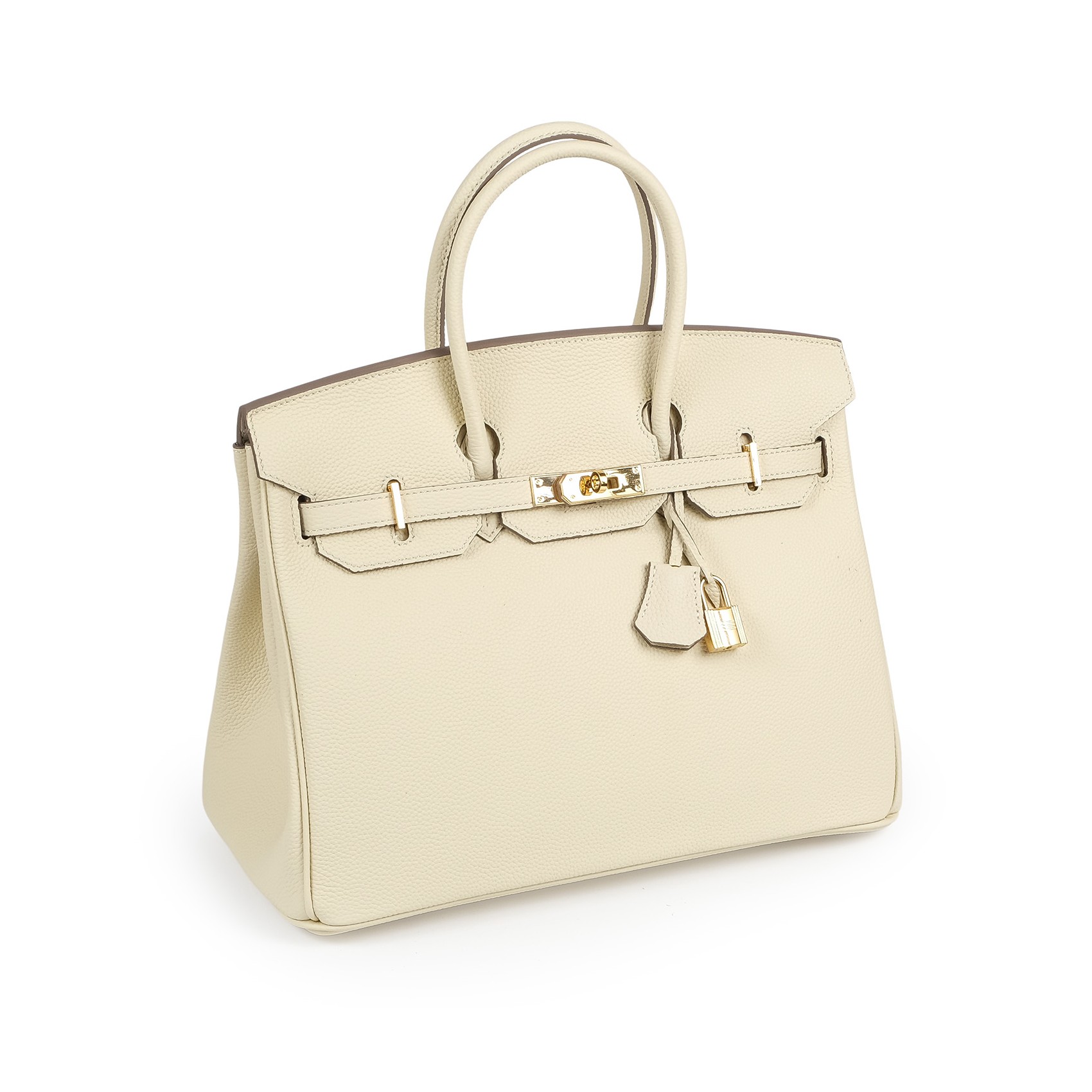 Жіноча шкіряна сумка Brigitte 35 молочна