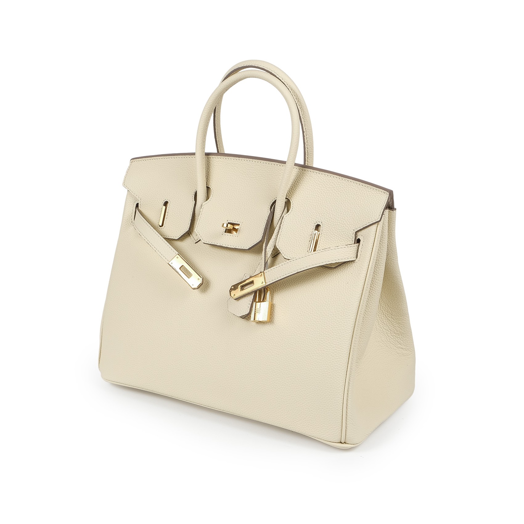 Жіноча шкіряна сумка Brigitte 35 молочна