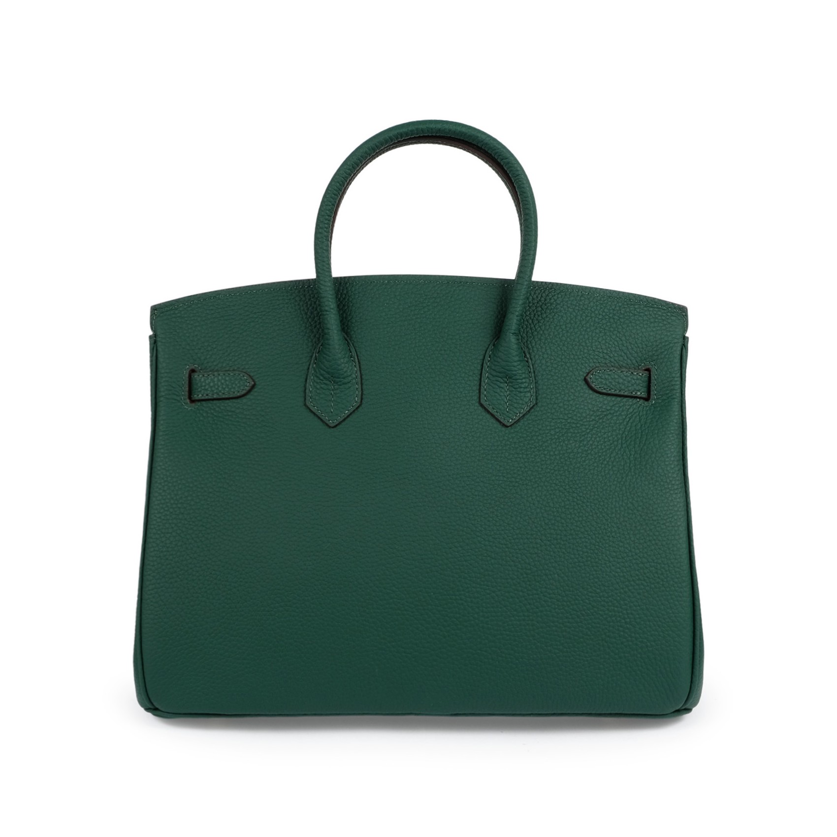 Женская кожаная сумка Brigitte 35 темно-зеленая