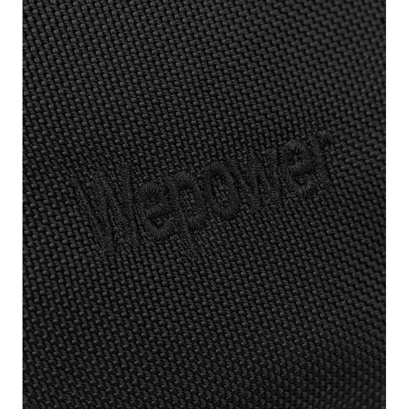 Сумка бананка на пояс Lester черная - 10 фото