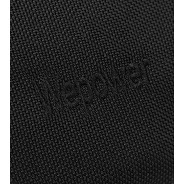 Сумка бананка на пояс Lester чорна фото