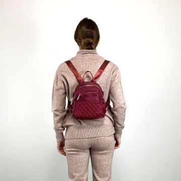 Рюкзак женский бордовый Viva фото