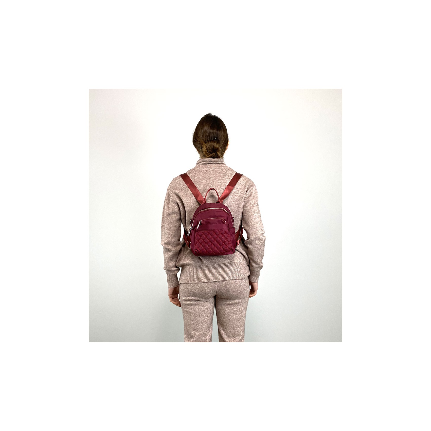 Рюкзак жіночий бордовий Viva