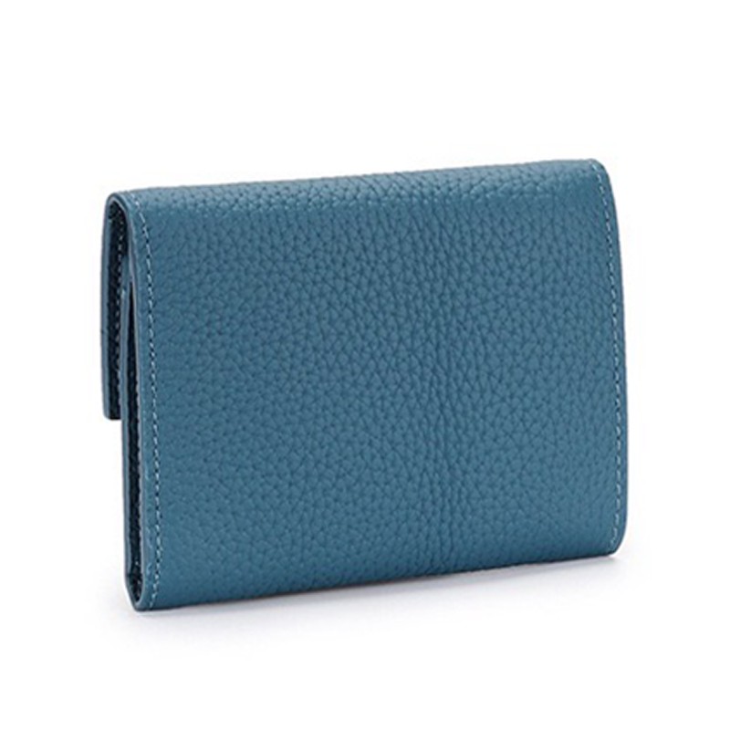 Жіночий шкіряний гаманець Whitney синій - 2 фото